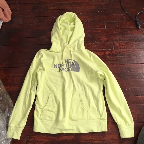 The North Face Jackets & Blazers - Neon yellow North Face sweatshirt